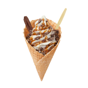 Super Cone Karamell KitKat,Soft Ice Corner,Angelo,Good Choice;4,95