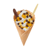 Super Cone Mango Exotic Brownie,Soft Ice Corner,Angelo,Good Choice;4,95