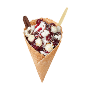 Super Cone Popcorn Kirsche,Soft Ice Corner,Angelo,Good Choice;4,95