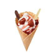 Super Cone Erdbeere,Soft Ice Corner,Angelo,Good Choice;4,95